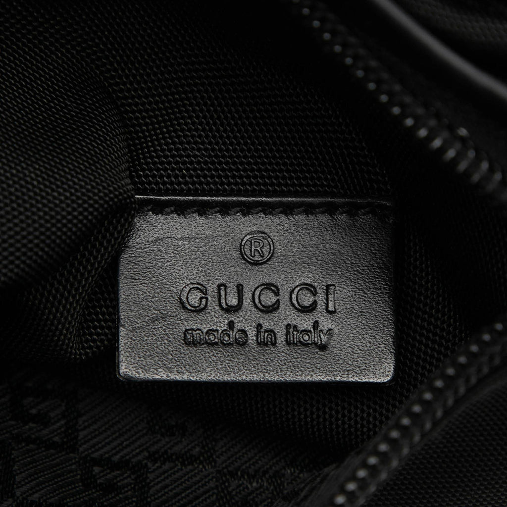 Gucci Nylon Double Pocket Belt Bag