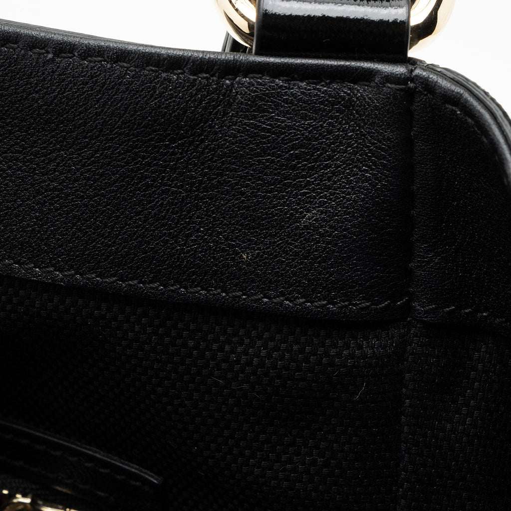 Gucci Patent Leather Soho Medium Tote