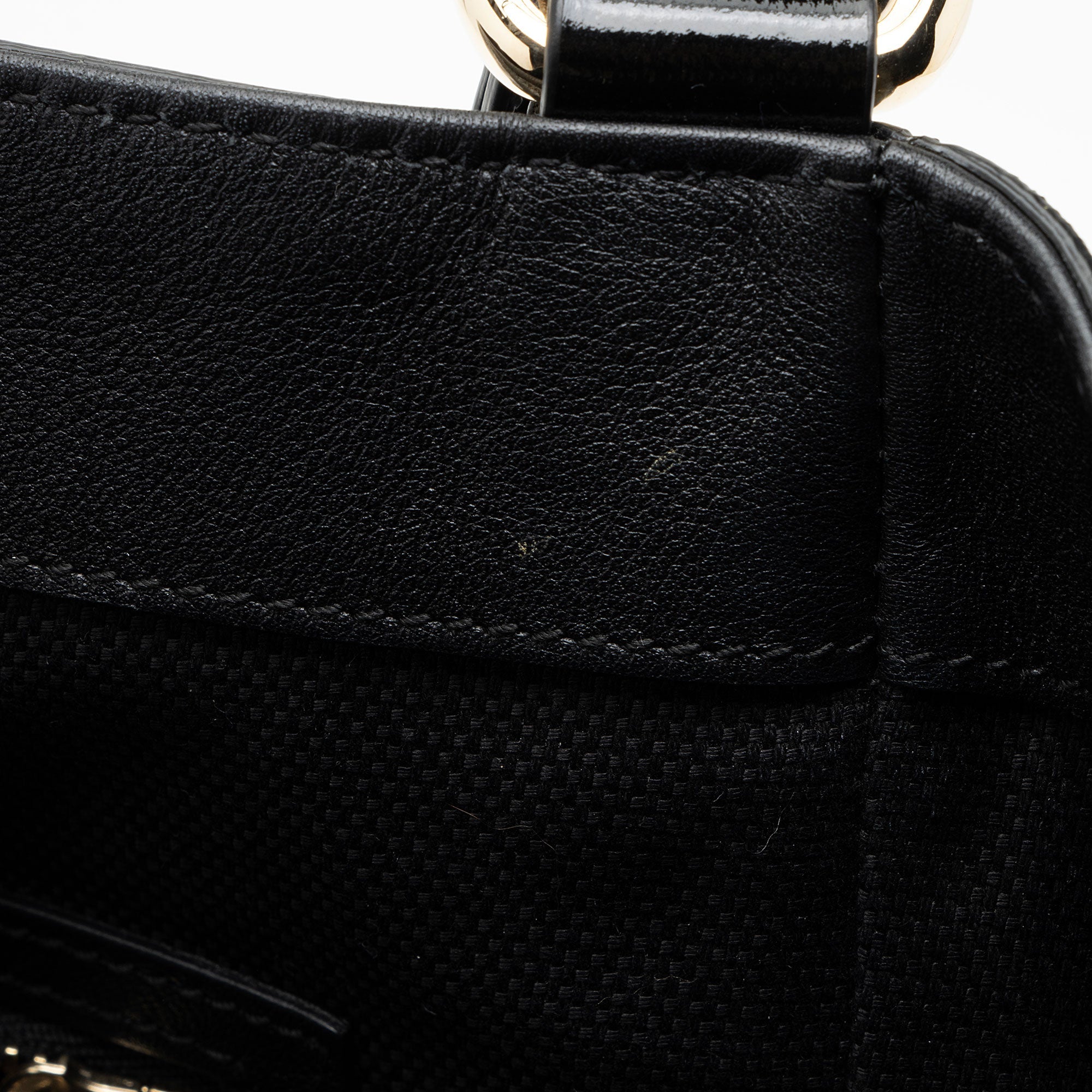 Gucci Patent Leather Soho Medium Tote