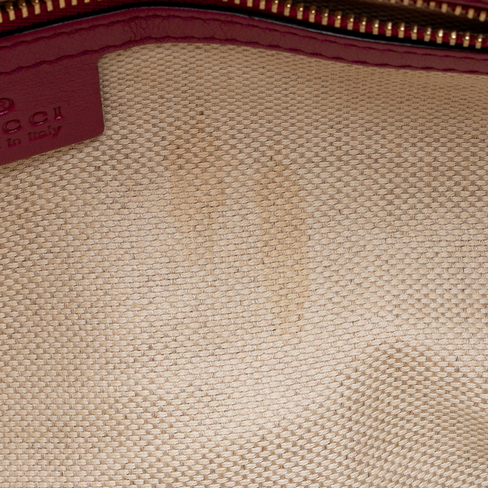 Gucci Glazed Leather Soho Working Tote (SHF-17073)