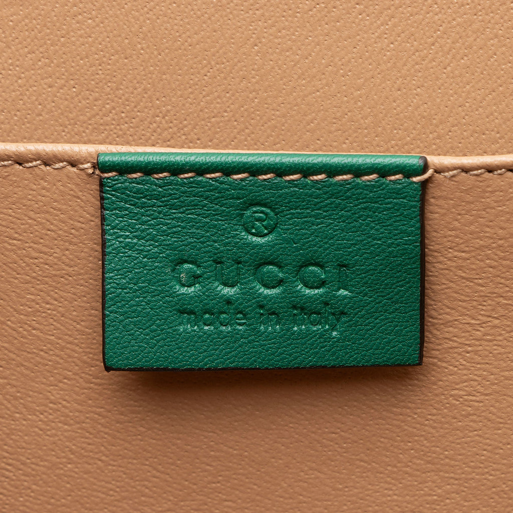 Gucci Patent Leather Sylvie 1969 Mini Top Handle