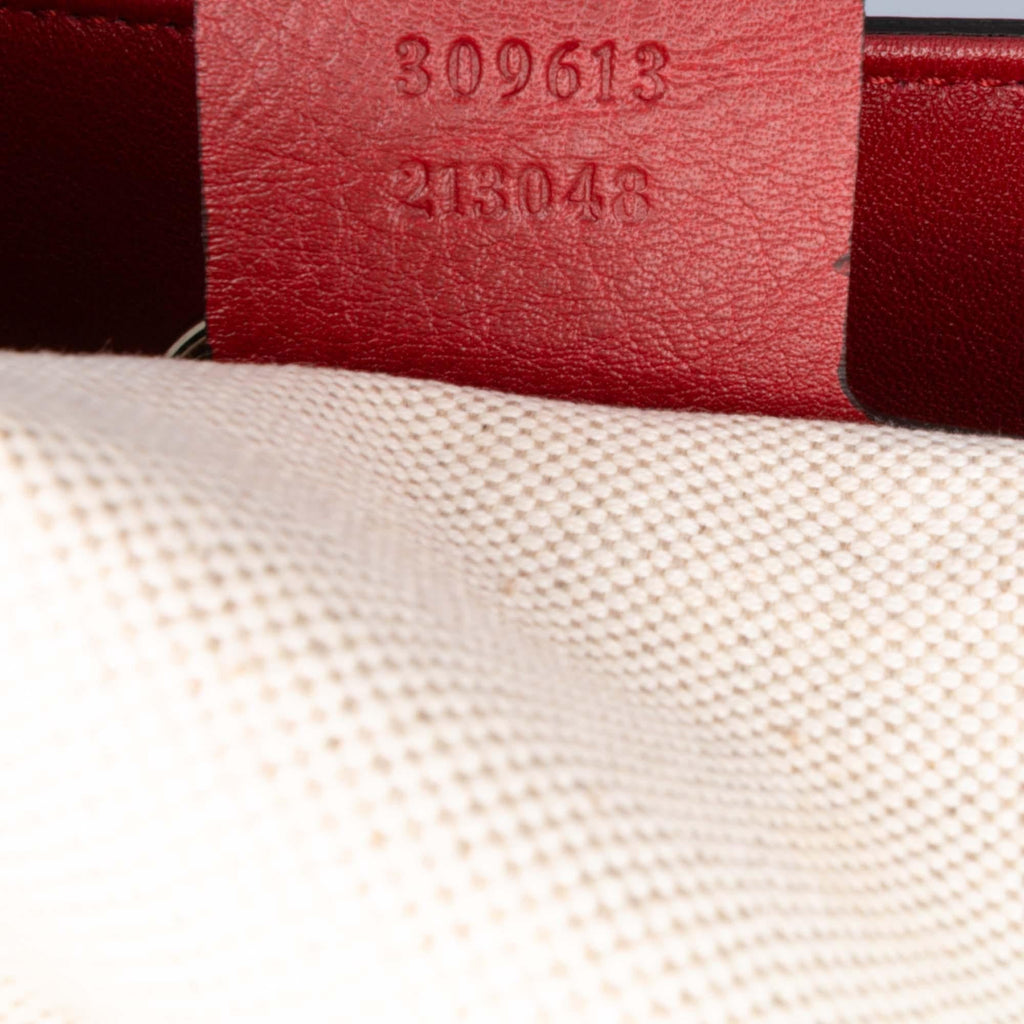 Gucci Patent Microguccissima Nice Tote