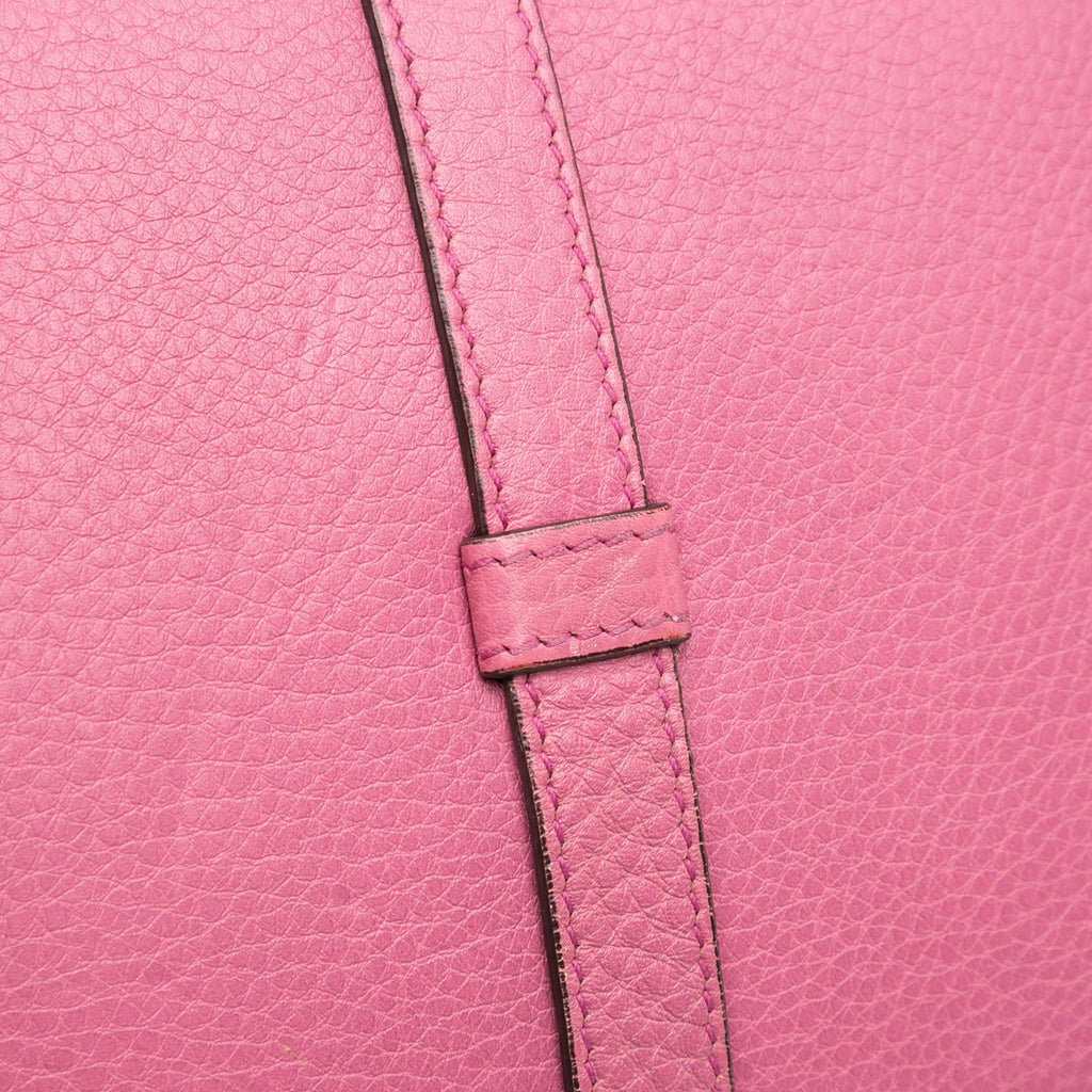 Gucci Pebbled Calfskin Piston Broadway Evening Bag