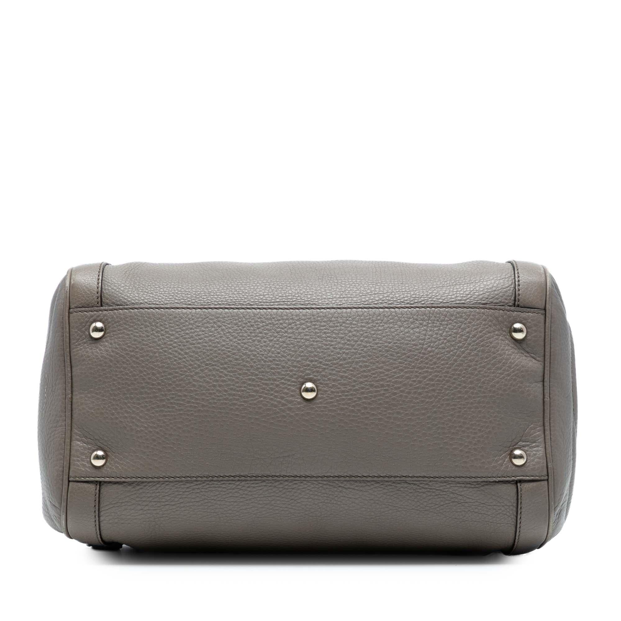 Gucci Pebbled Calfskin Soho Cellarius Boston
