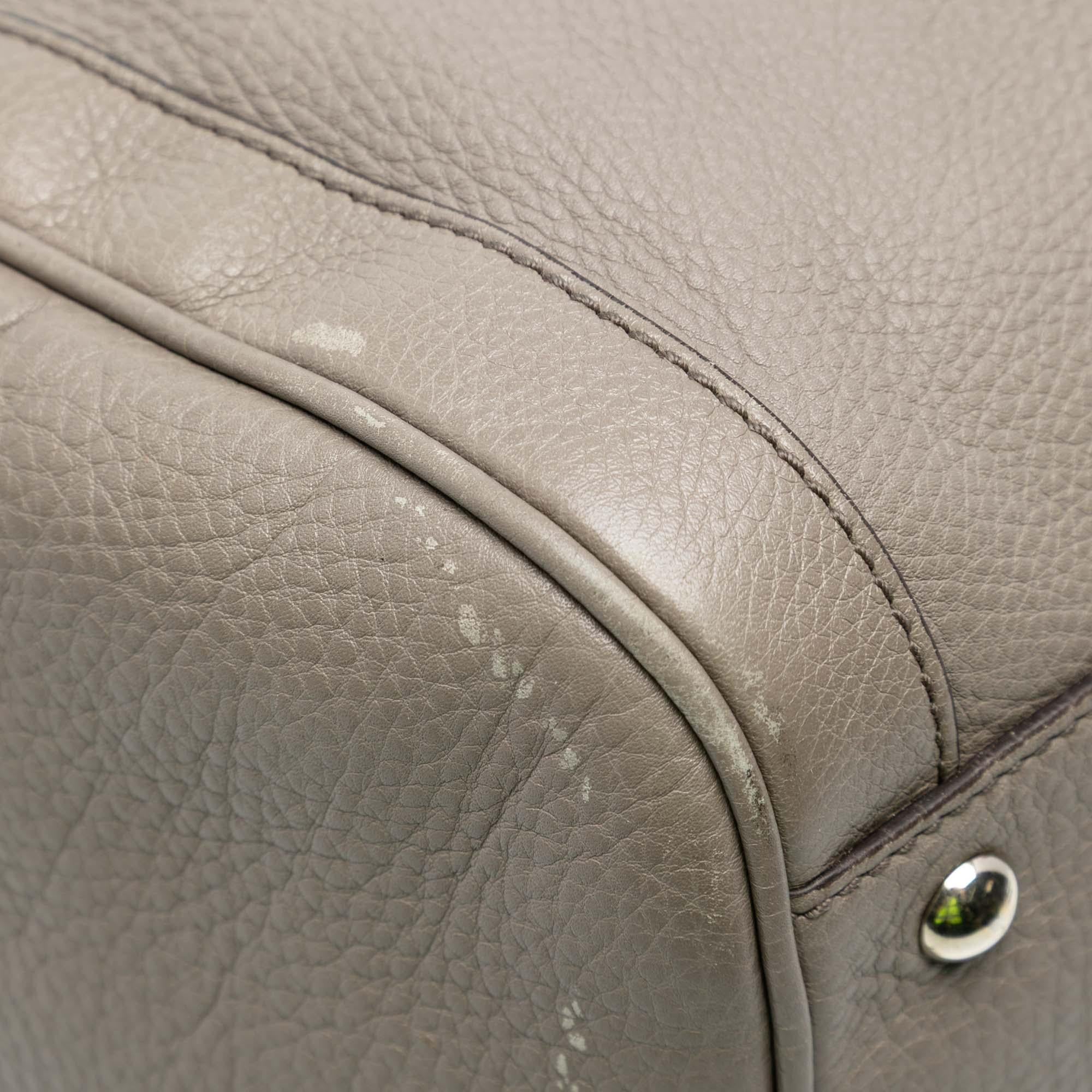 Gucci Pebbled Calfskin Soho Cellarius Boston