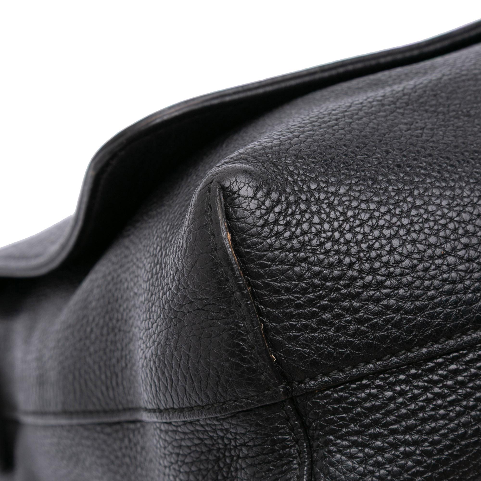Gucci Pebbled Calfskin Soho Messenger Bag