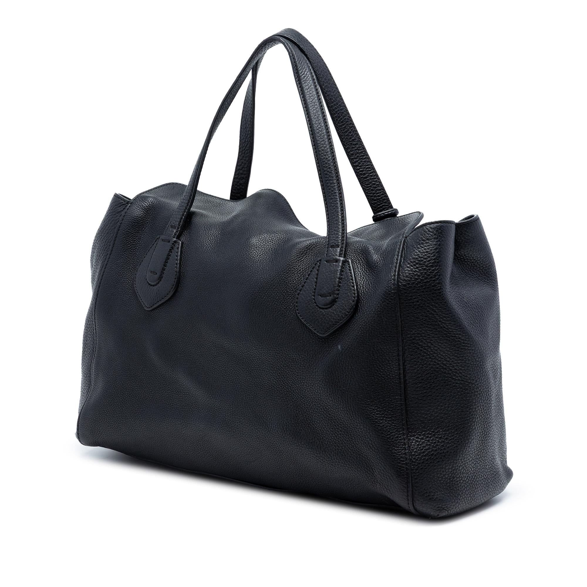 Gucci Pebbled Leather Lady Tassel Tote