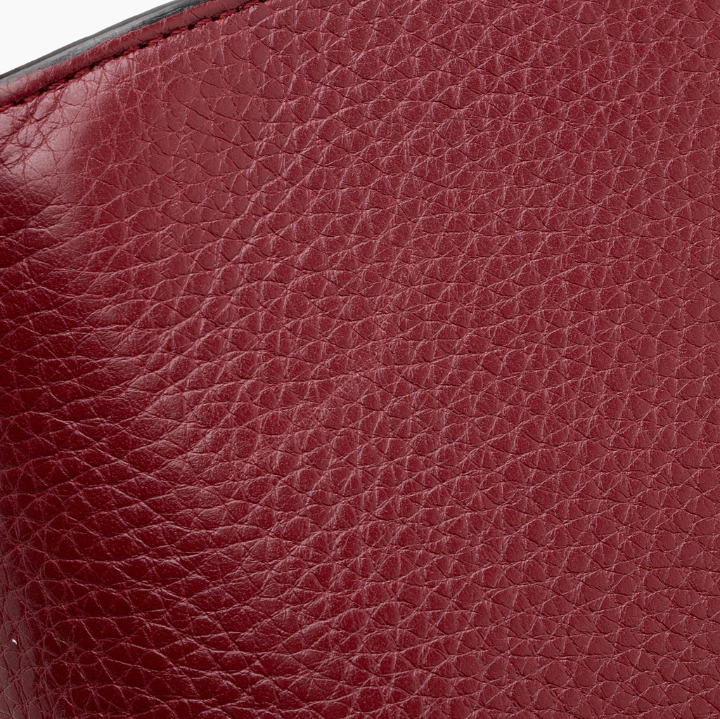 Gucci Pebbled Leather Miss Bamboo Medium Crossbody