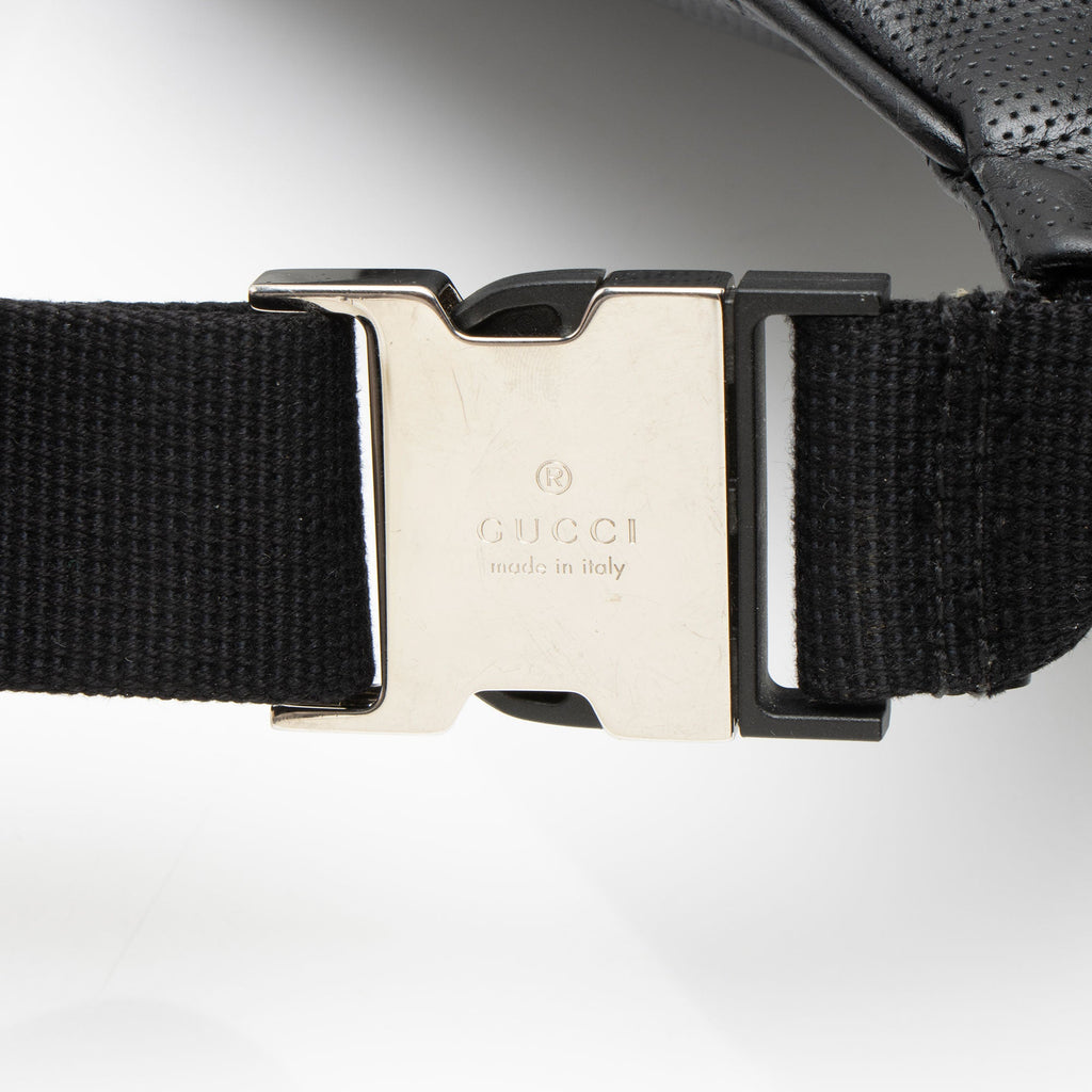 Gucci Perforated GG Embossed Pocket Belt Bag