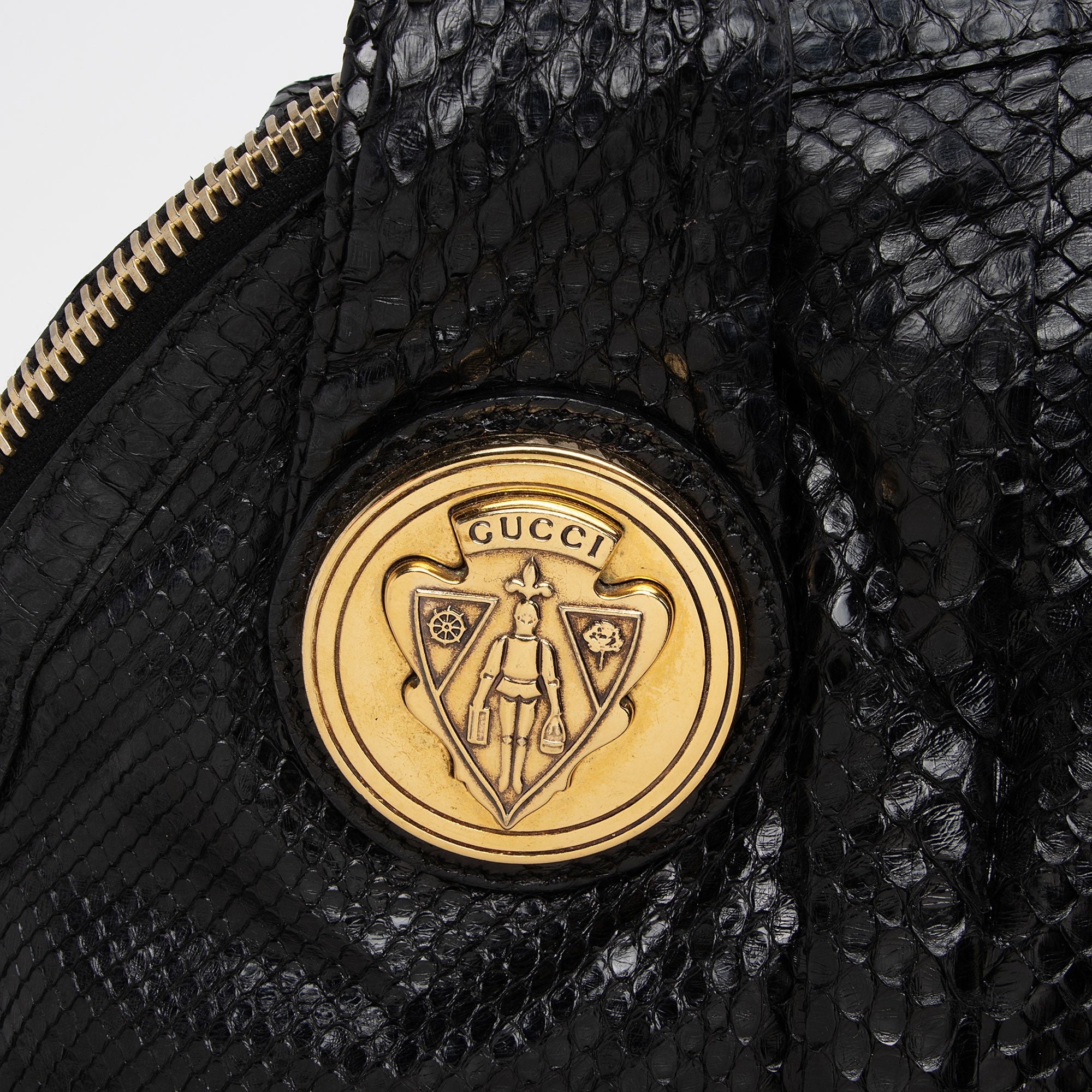Gucci Python Hysteria Large Satchel (SHF-ov3fnG)
