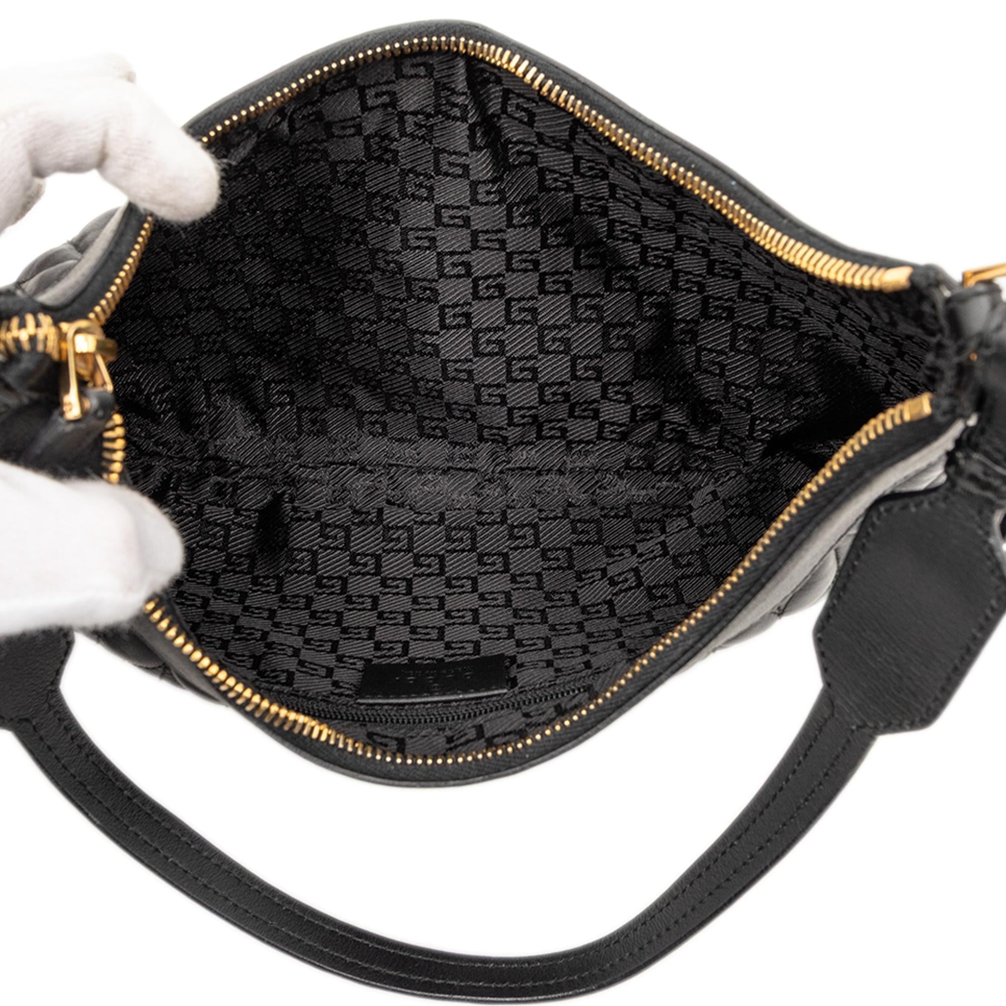 Gucci Quilted Calfskin Jackie Shoulder Bag