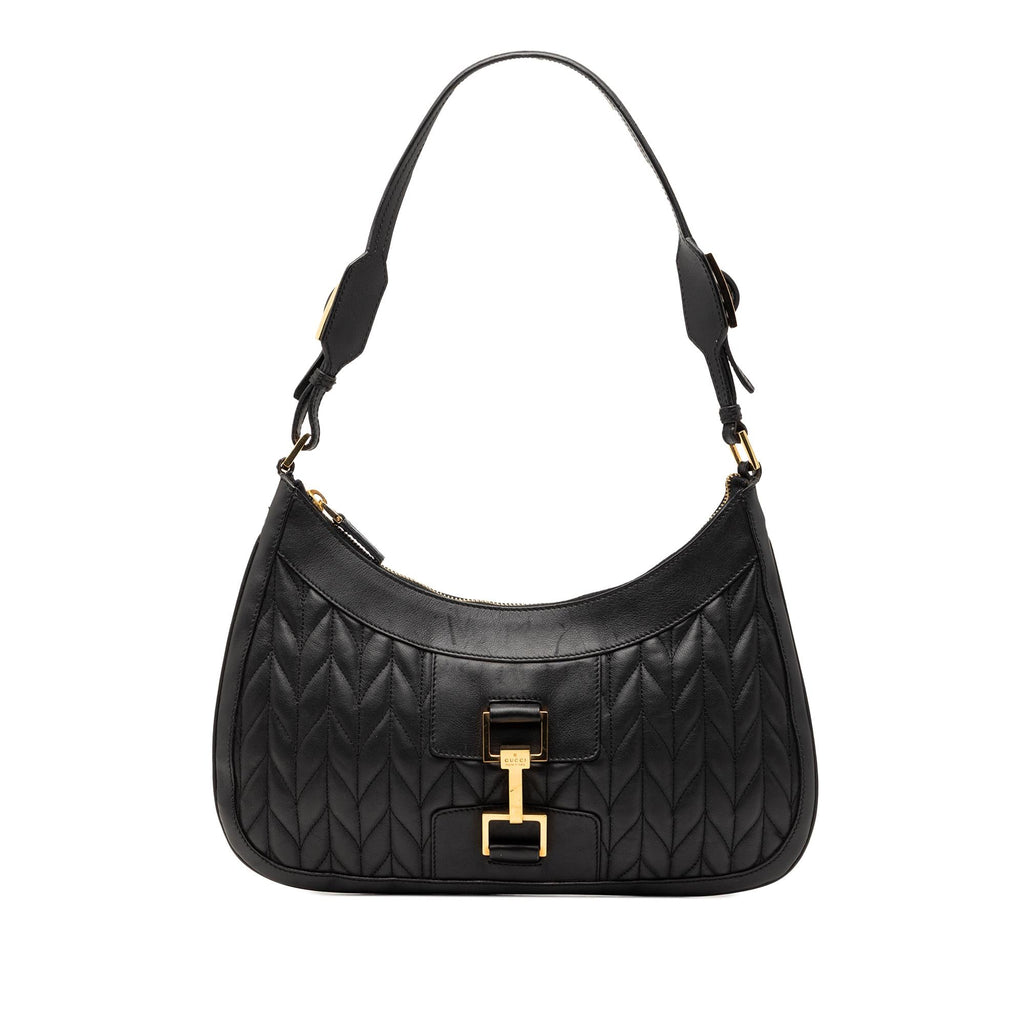 Gucci Quilted Calfskin Jackie Shoulder Bag