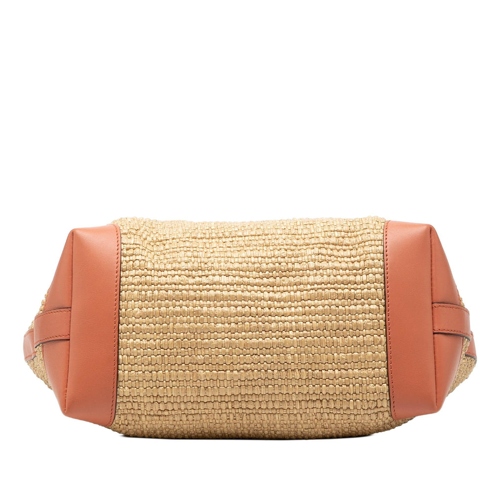 Gucci Raffia Bamboo Childrens Tote
