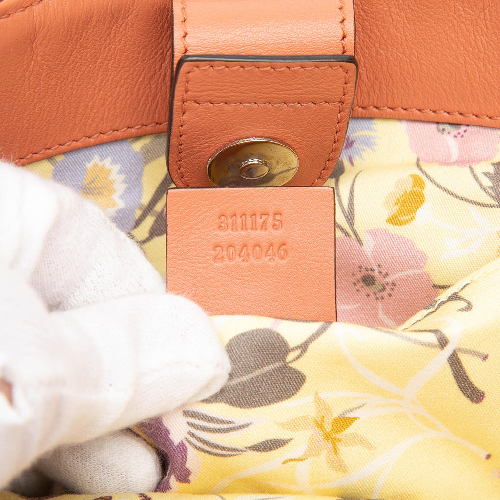 Gucci Raffia Bamboo Childrens Tote