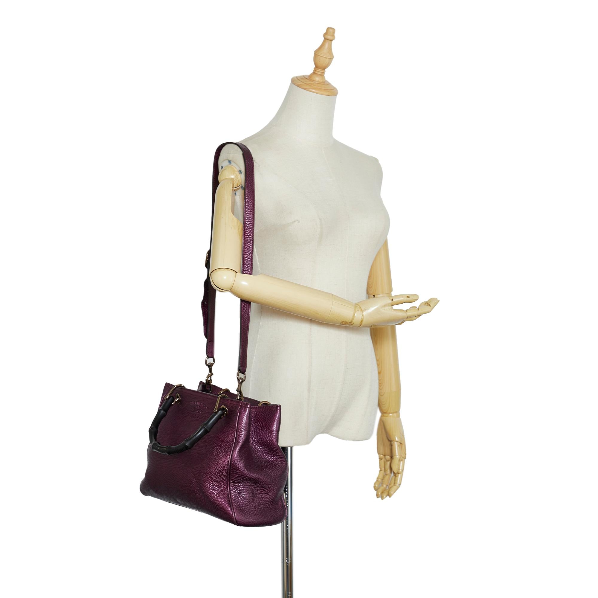 Gucci Small Bamboo Shopper (SHG-3oYbYP)