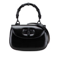 Gucci Small Calfskin 1947 Bamboo Top Handle Bag