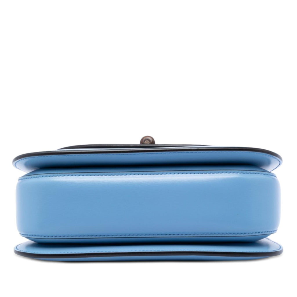 Gucci Small Calfskin 1947 Bamboo Top Handle Bag