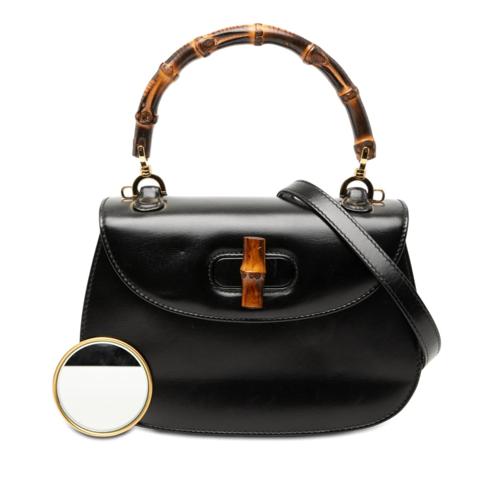 Gucci Small Calfskin Bamboo Night