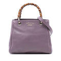 Gucci Small Calfskin Bamboo Shopper Satchel