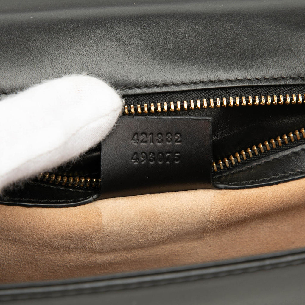 Gucci Small Calfskin Sylvie Web Satchel