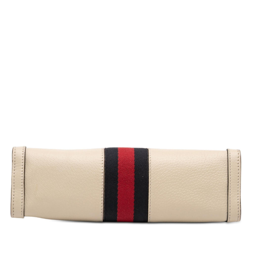 Gucci Small Calfskin Web Ophidia Chain Crossbody