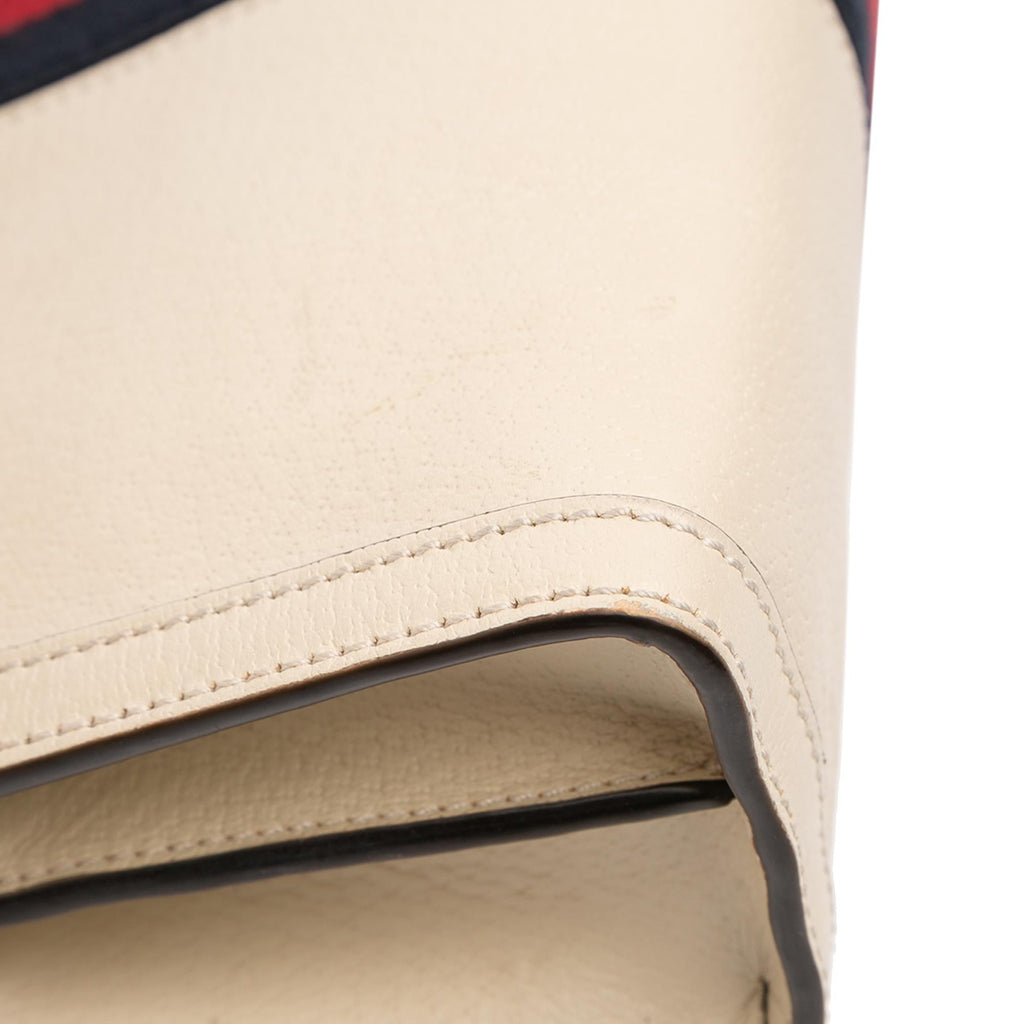 Gucci Small Calfskin Web Ophidia Chain Crossbody