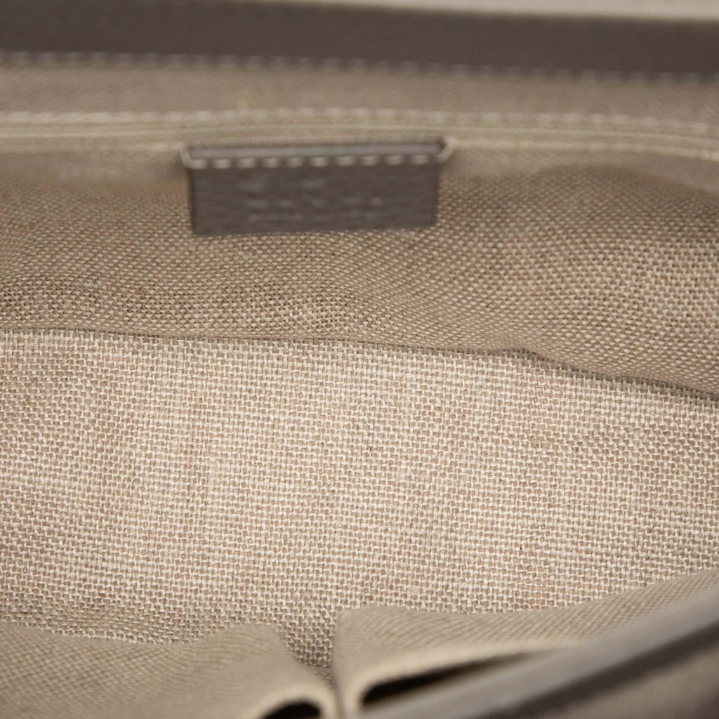 Gucci Small Dollar Calf Interlocking G Satchel