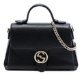 Gucci Small Dollar Calf Interlocking G Satchel