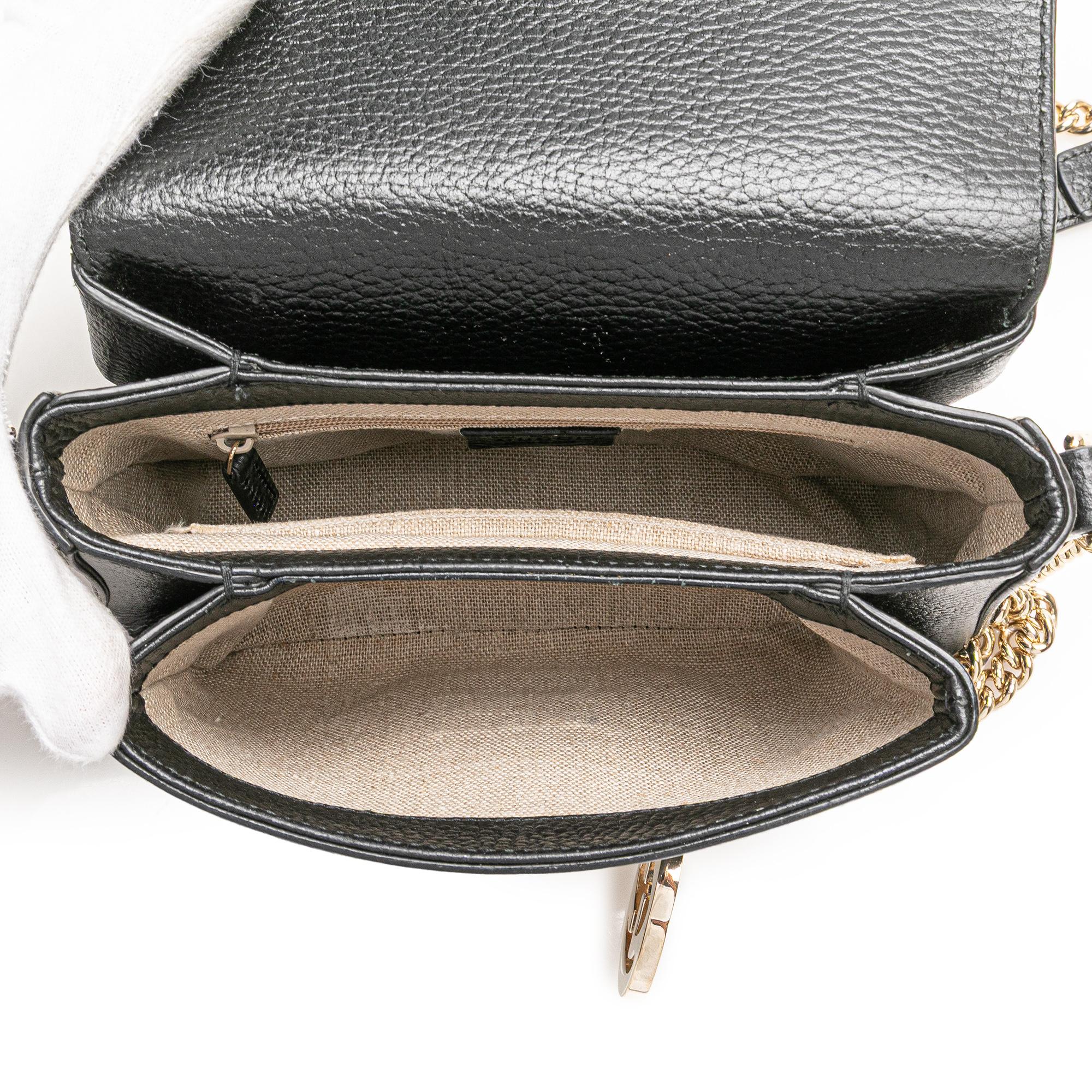 Gucci Small Dollar Calfskin Interlocking G Crossbody