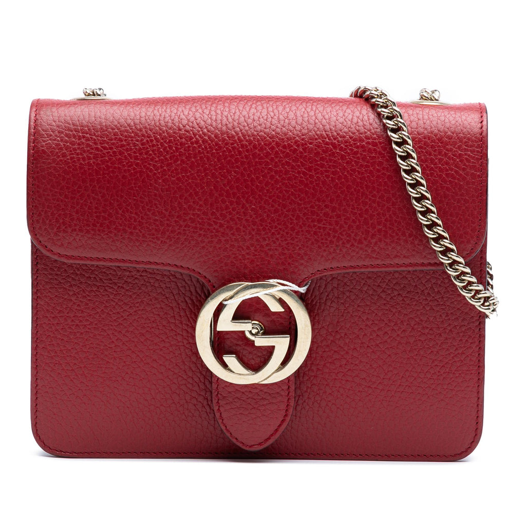 Gucci Small Dollar Calfskin Interlocking G Crossbody