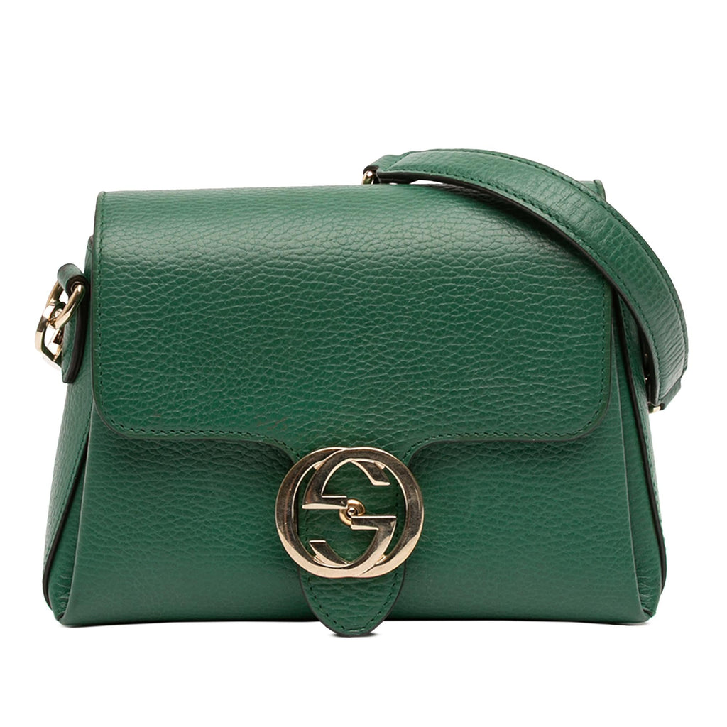 Gucci Small Dollar Calfskin Interlocking G Crossbody