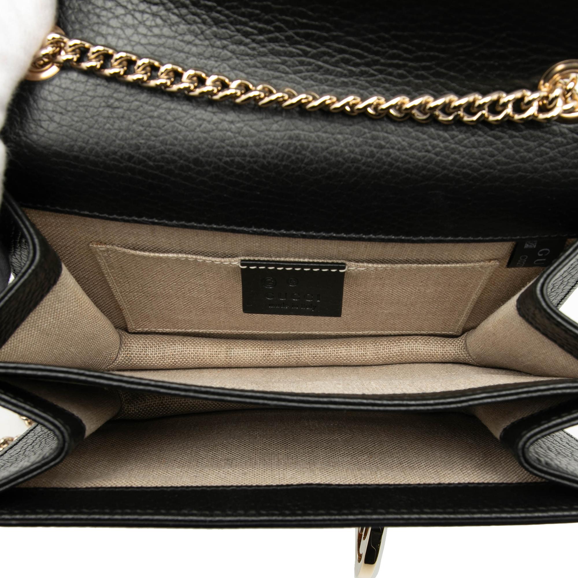 Gucci Small Dollar Calfskin Interlocking G Crossbody