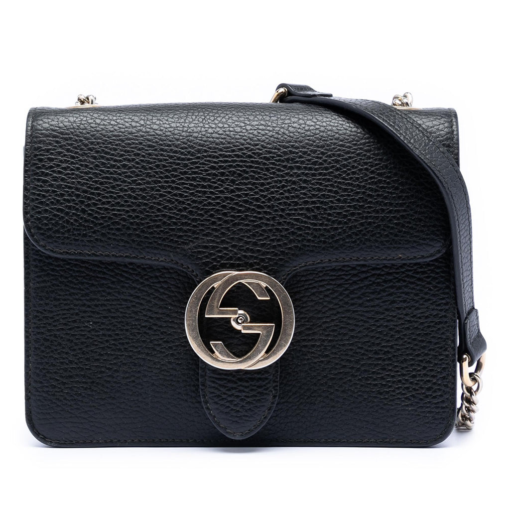 Gucci Small Dollar Calfskin Interlocking G Crossbody