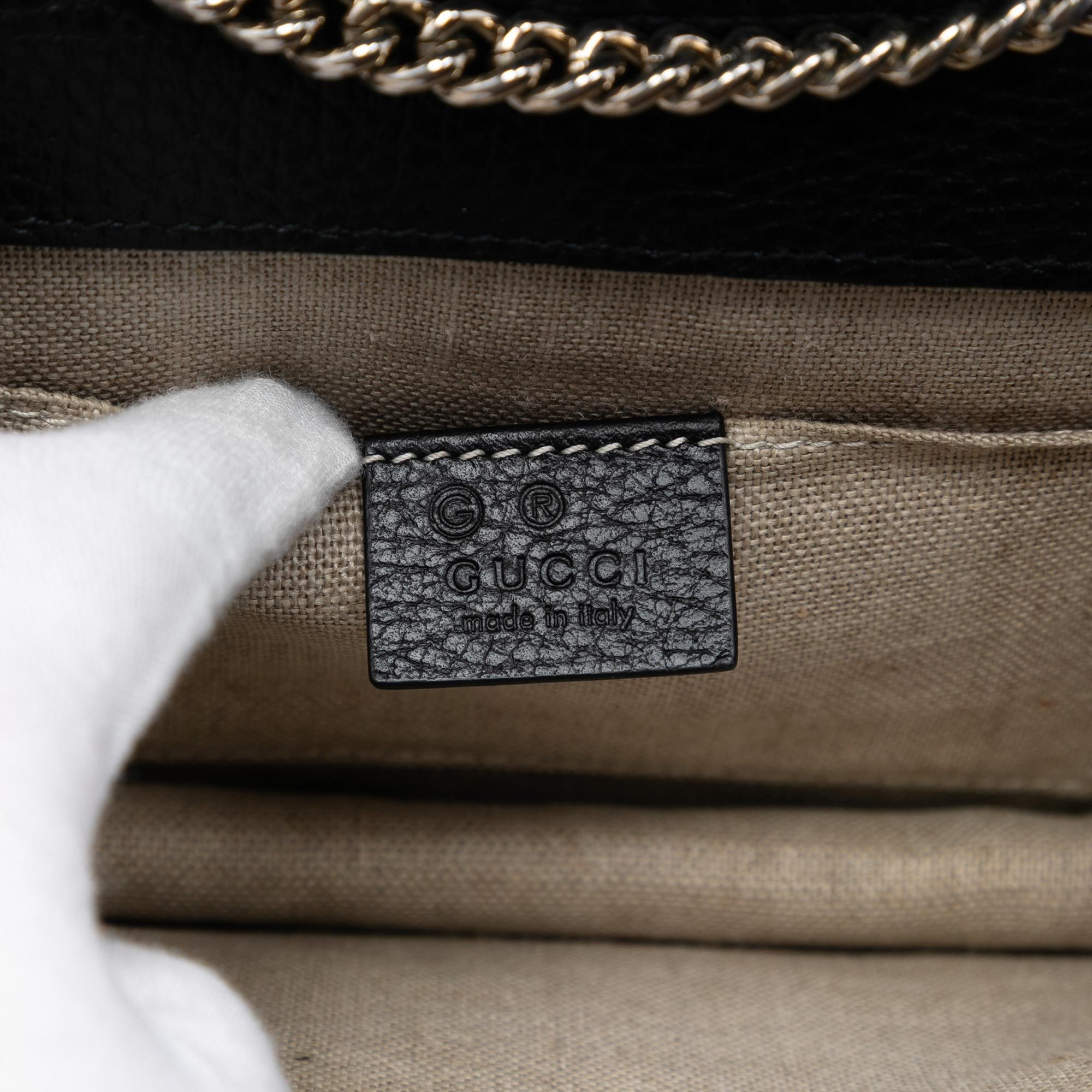 Gucci Small Dollar Calfskin Interlocking G Crossbody