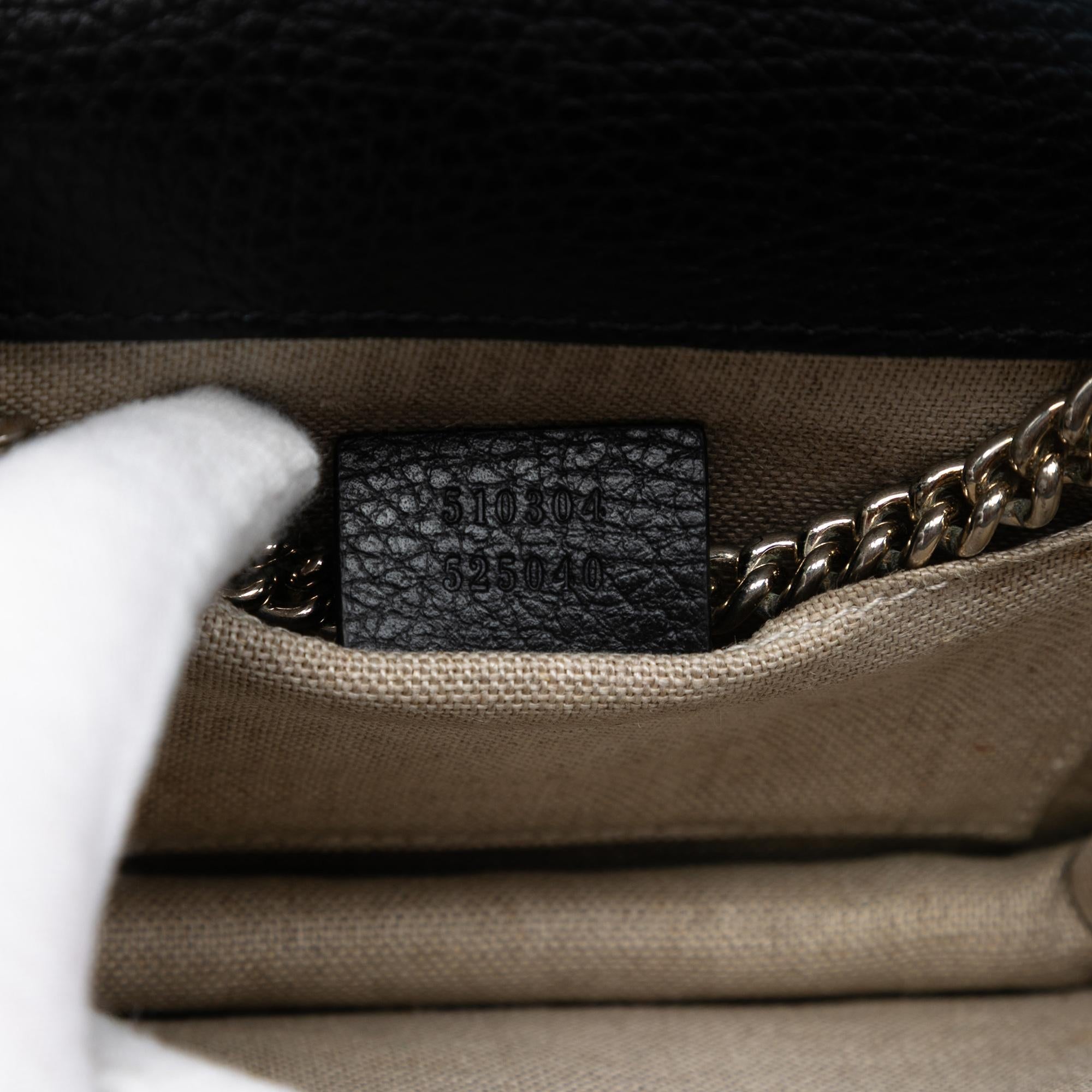 Gucci Small Dollar Calfskin Interlocking G Crossbody