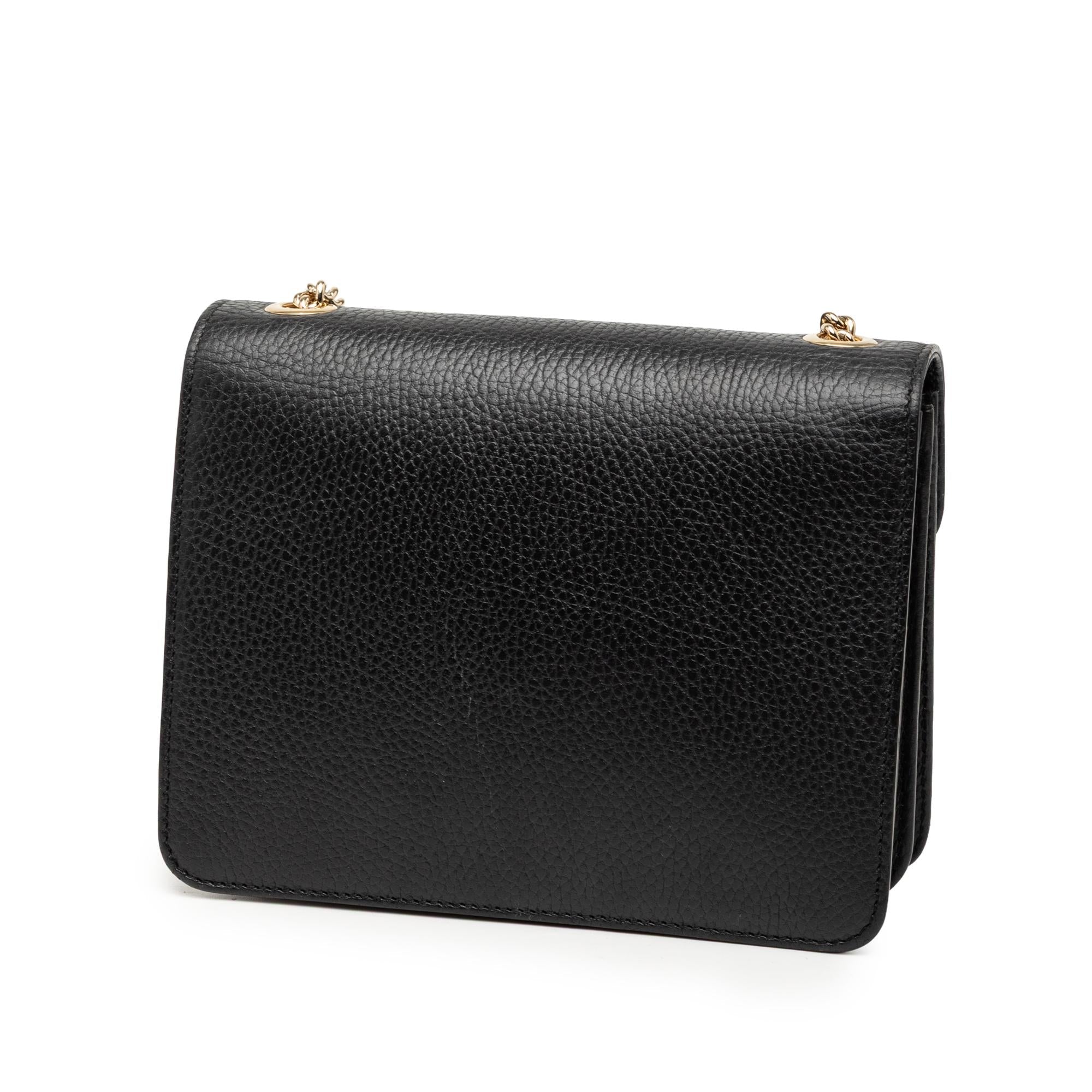 Gucci Small Dollar Calfskin Interlocking G Crossbody