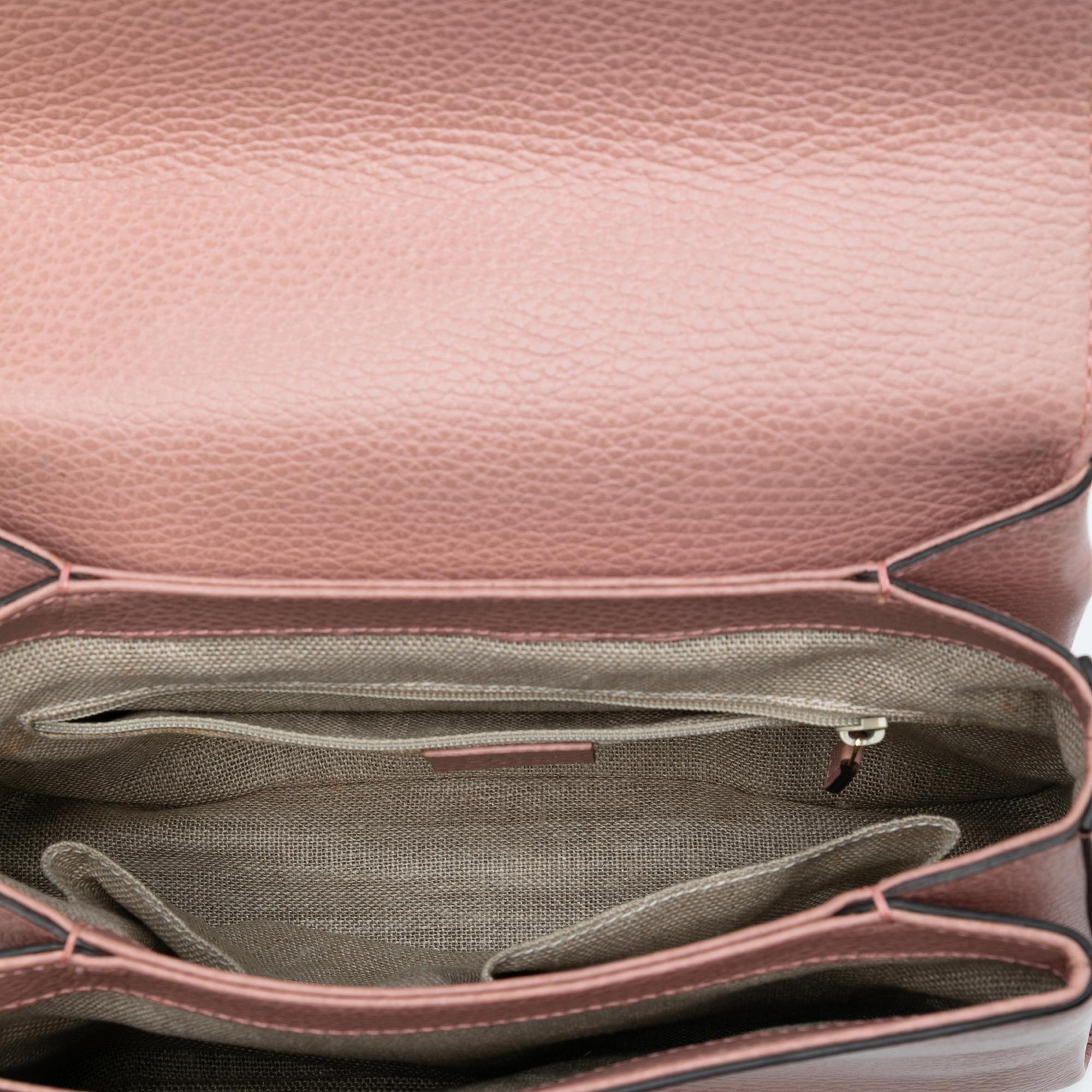 Gucci Small Dollar Calfskin Interlocking G Satchel