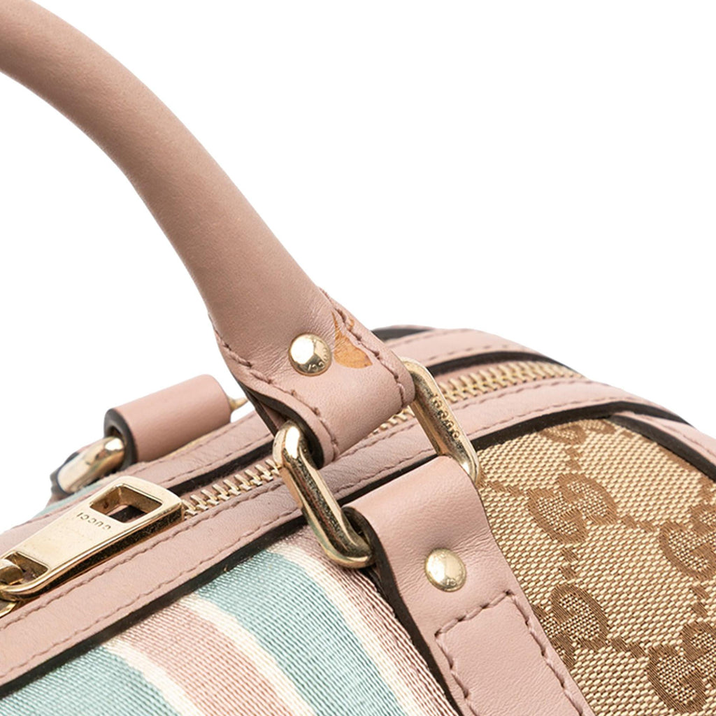 Gucci Small GG Canvas Web Joy Boston Bag