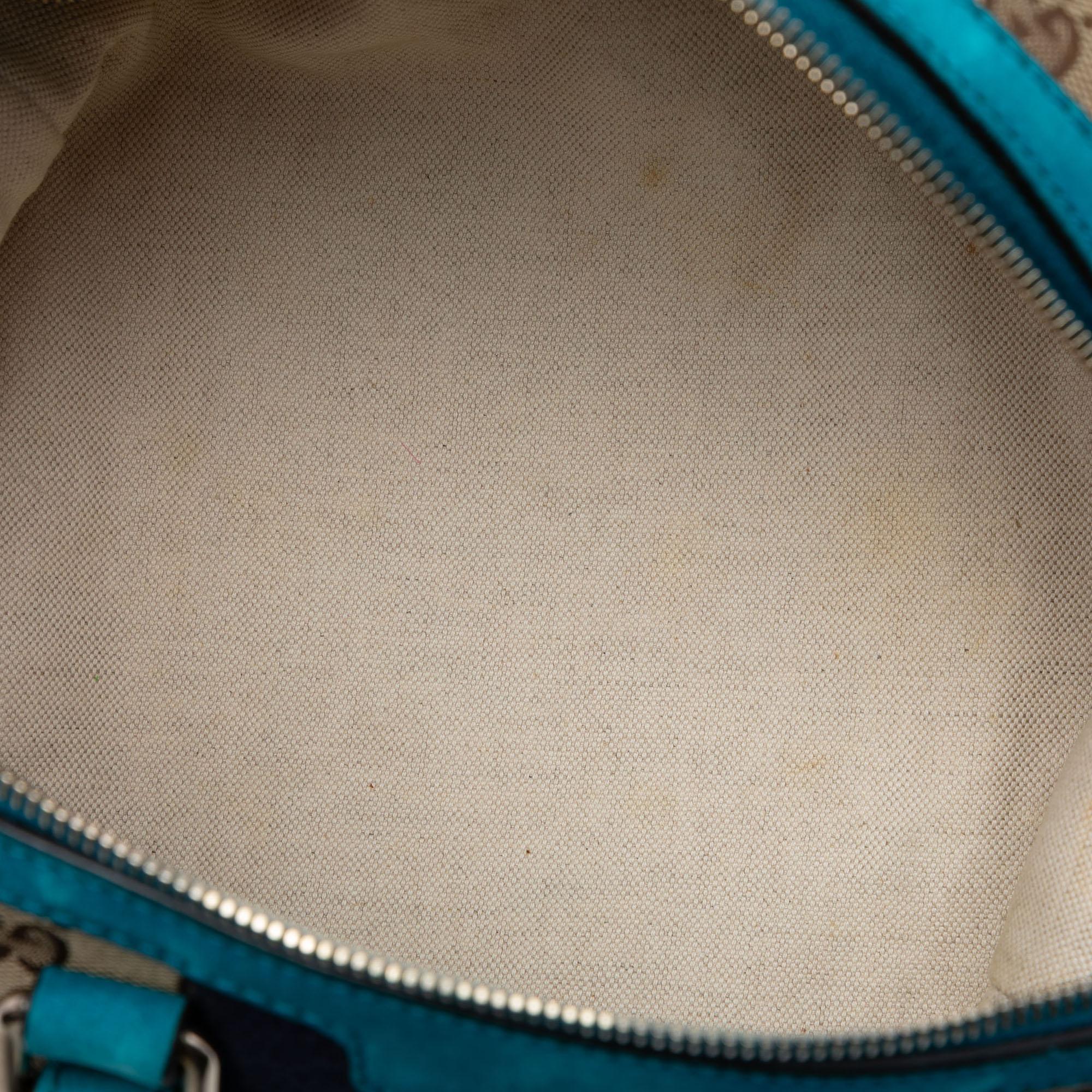 Gucci Small GG Canvas Web Joy Boston Bag