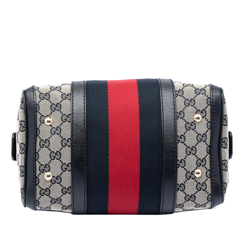 Gucci Small GG Canvas Web Joy Boston Bag