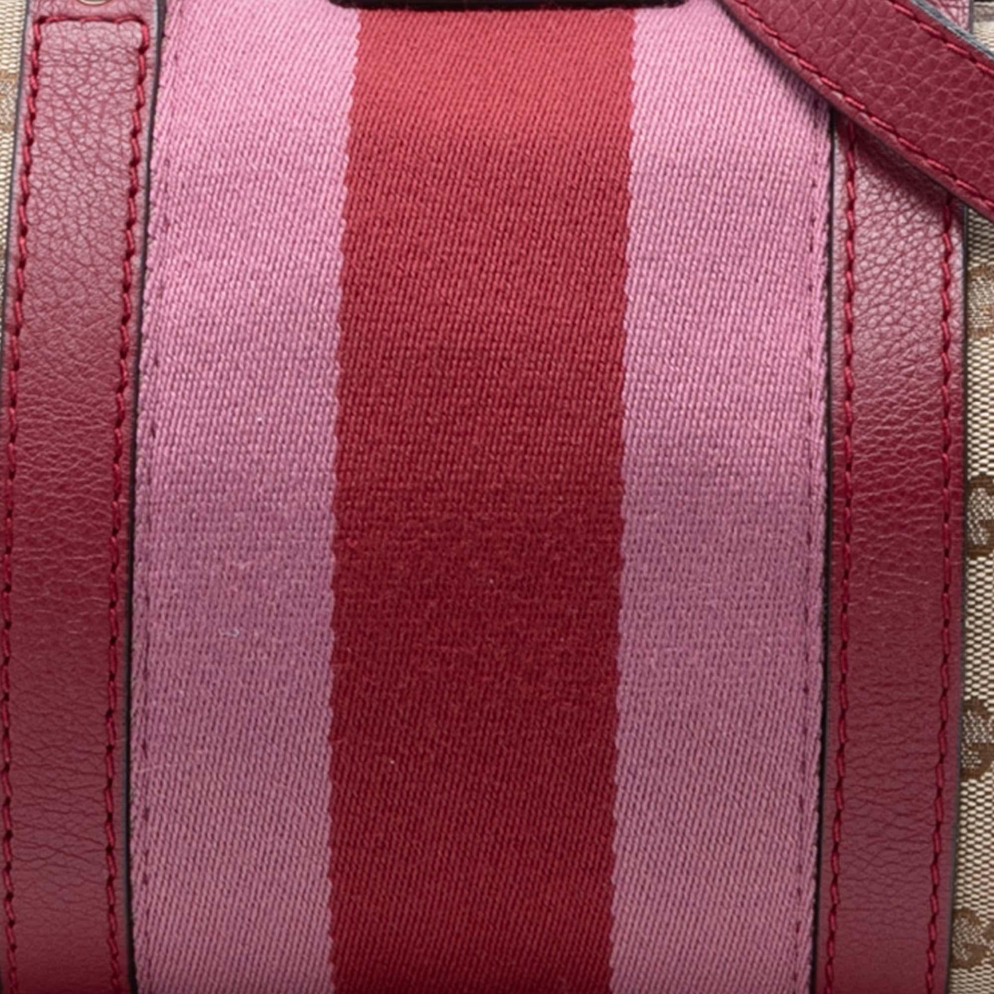 Gucci Small GG Canvas Web Joy Boston Bag