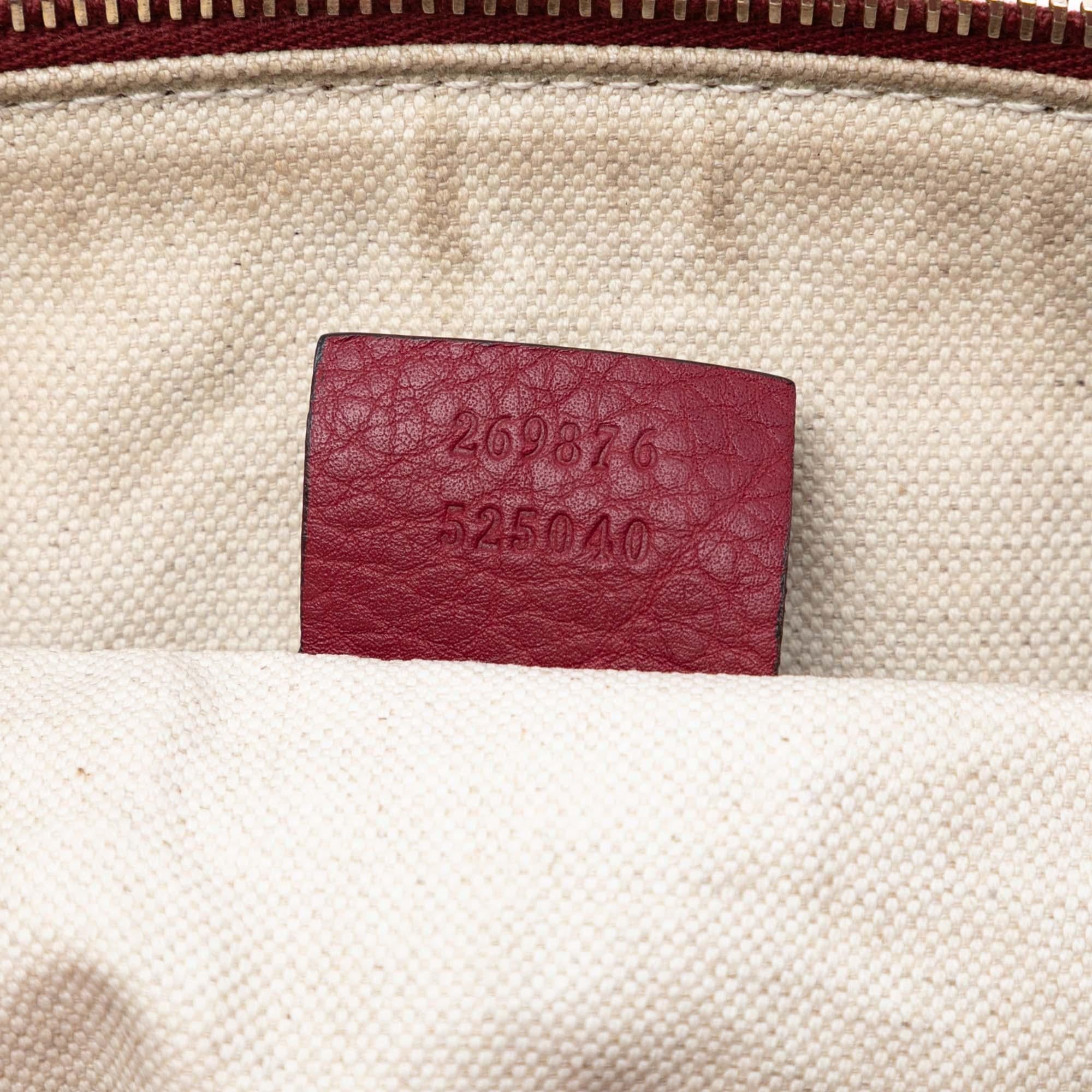 Gucci Small GG Canvas Web Joy Boston Bag
