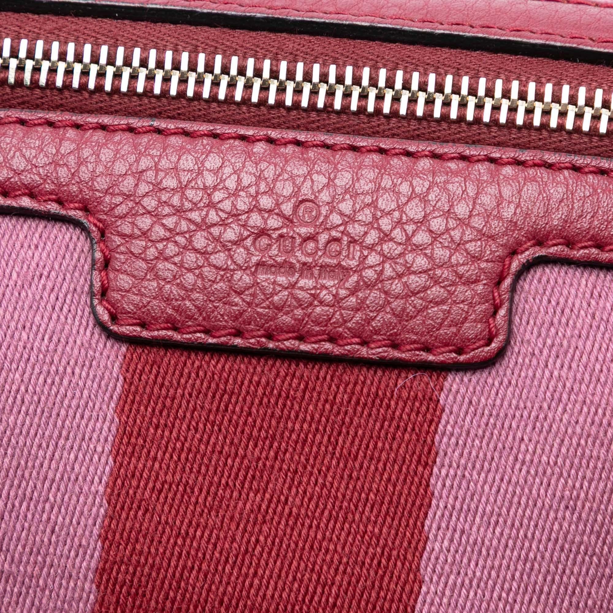Gucci Small GG Canvas Web Joy Boston Bag