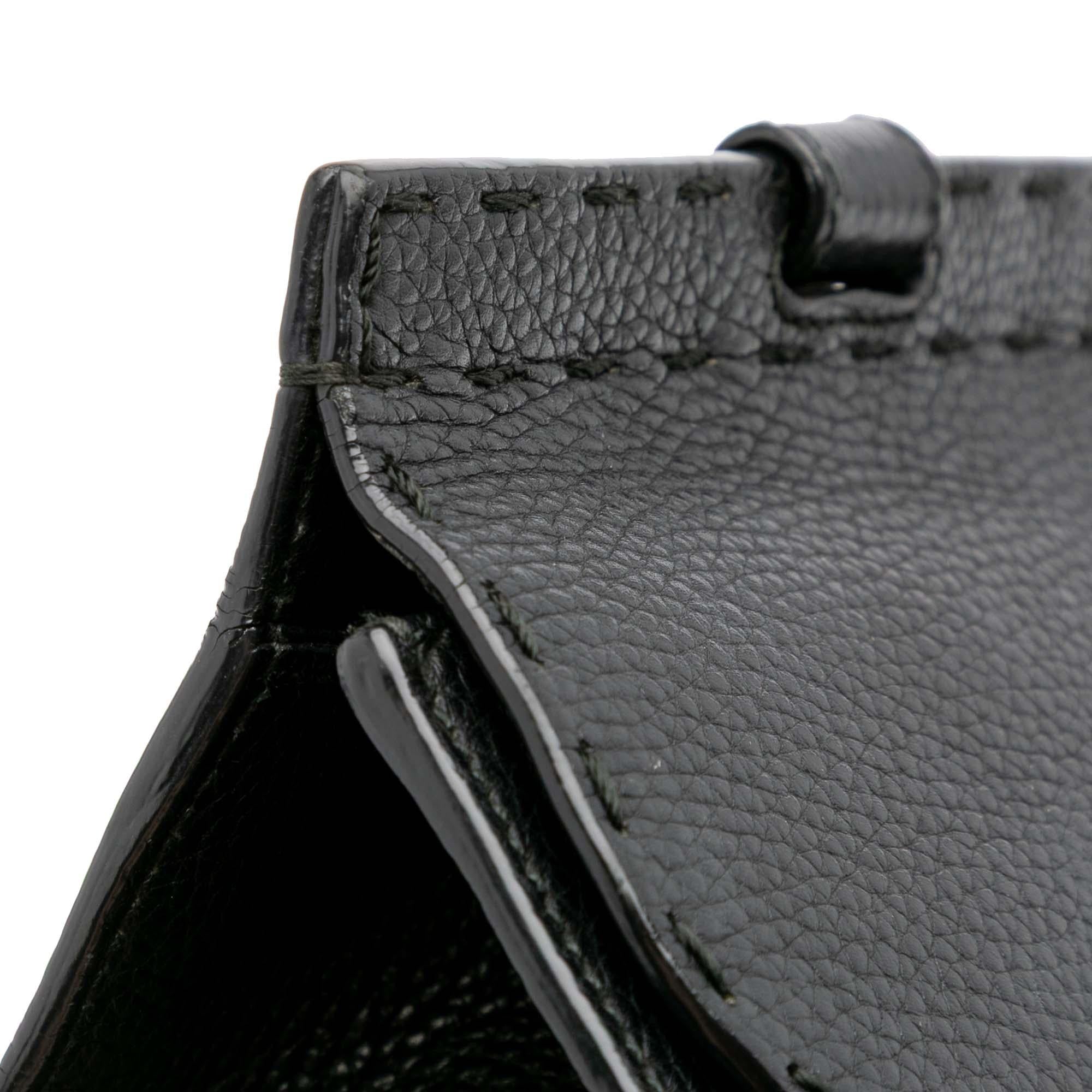 Gucci Small GG Marmont Grained Calfskin Top Handle Satchel