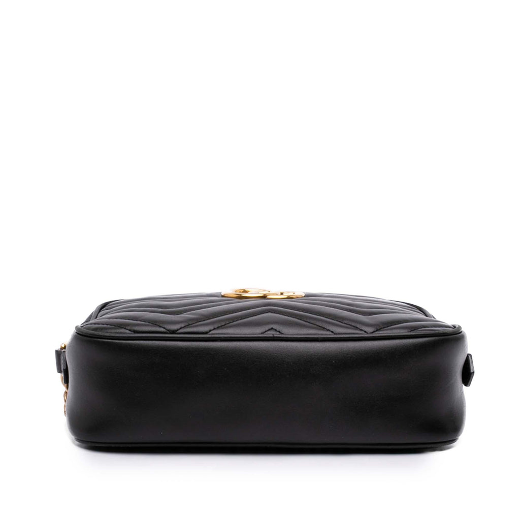 Gucci Small GG Marmont Matelasse Calfskin Crossbody