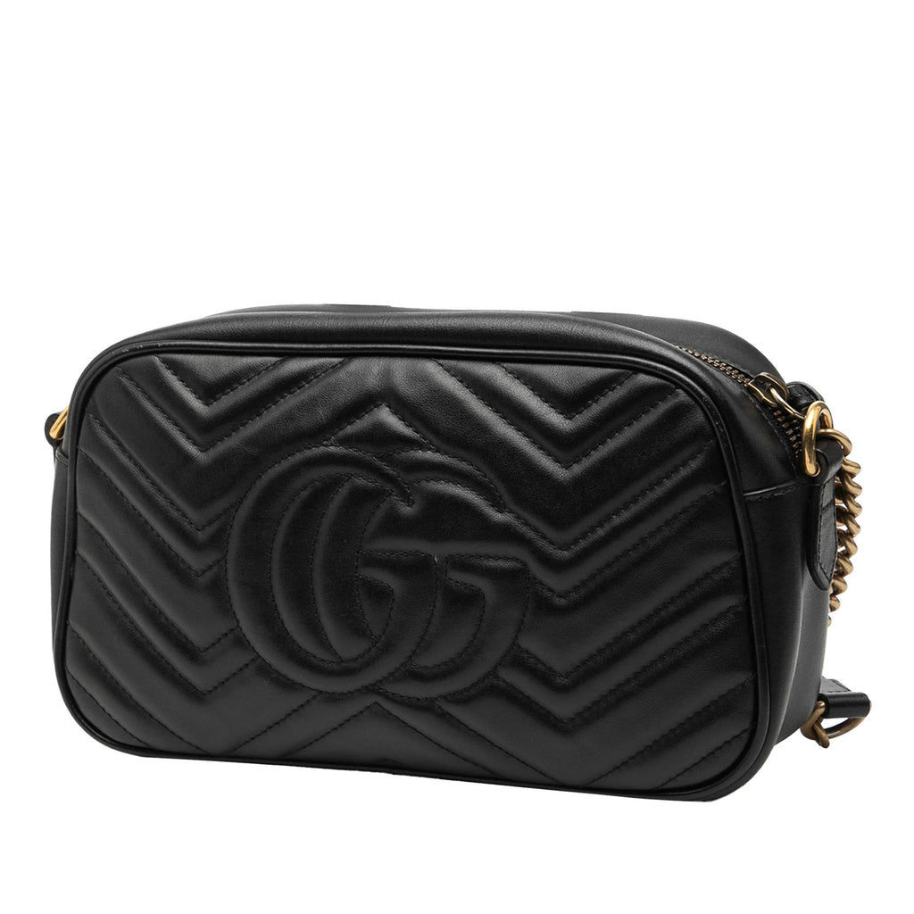 Gucci Small GG Marmont Matelasse Leather Crossbody