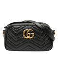 Gucci Small GG Marmont Matelasse Leather Crossbody