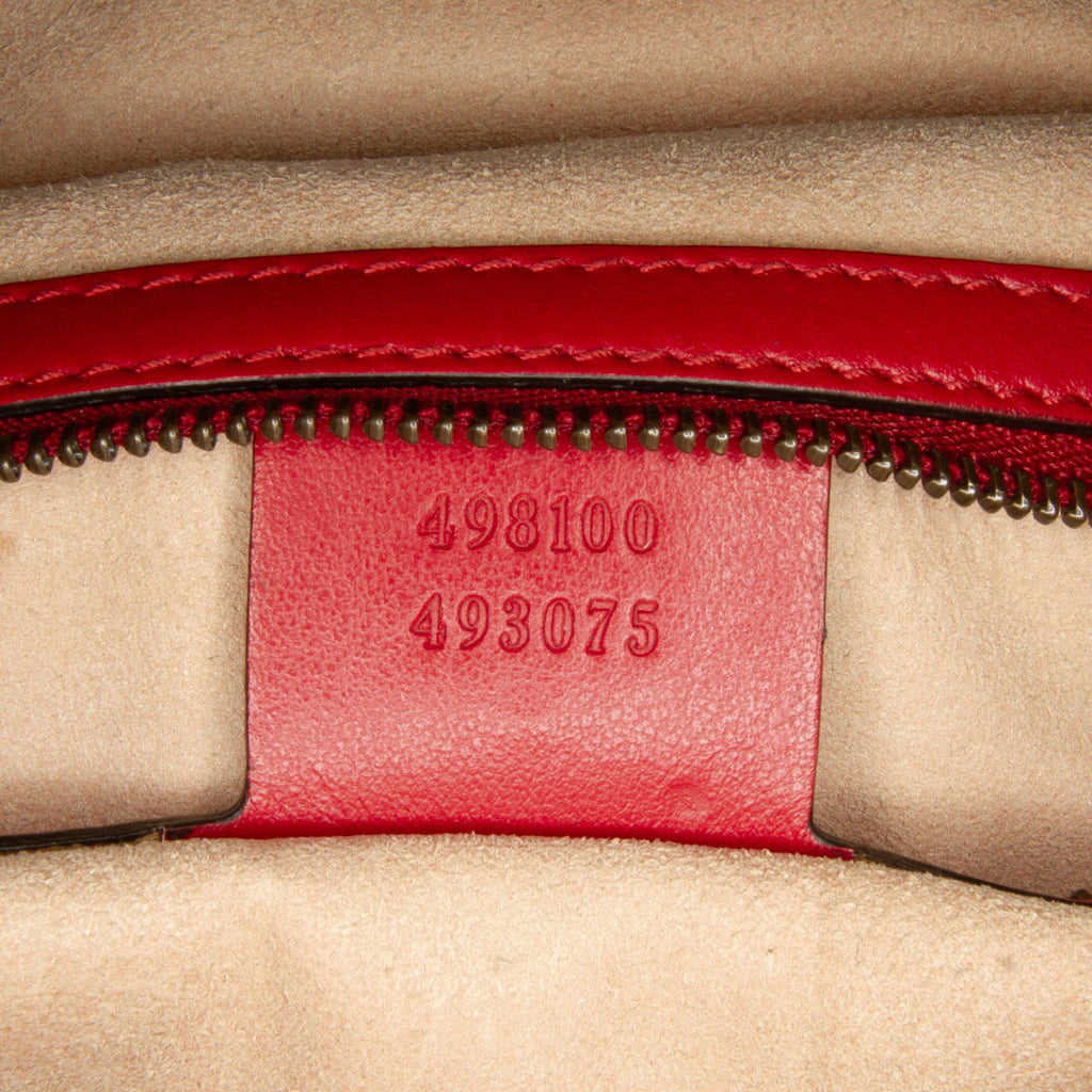 Gucci Small GG Marmont Sylvie Top Handle Satchel (SHG-oIkSJi)