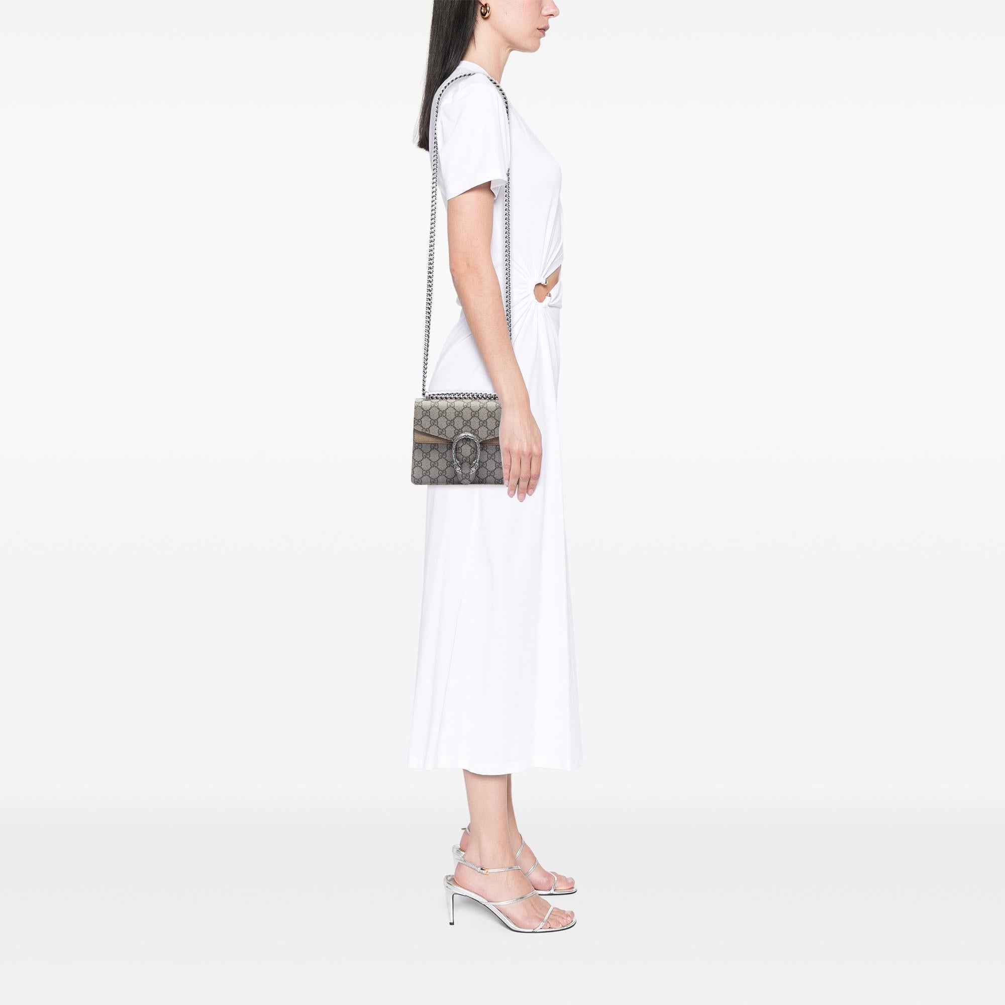 Gucci Small GG Supreme Dionysus Crossbody