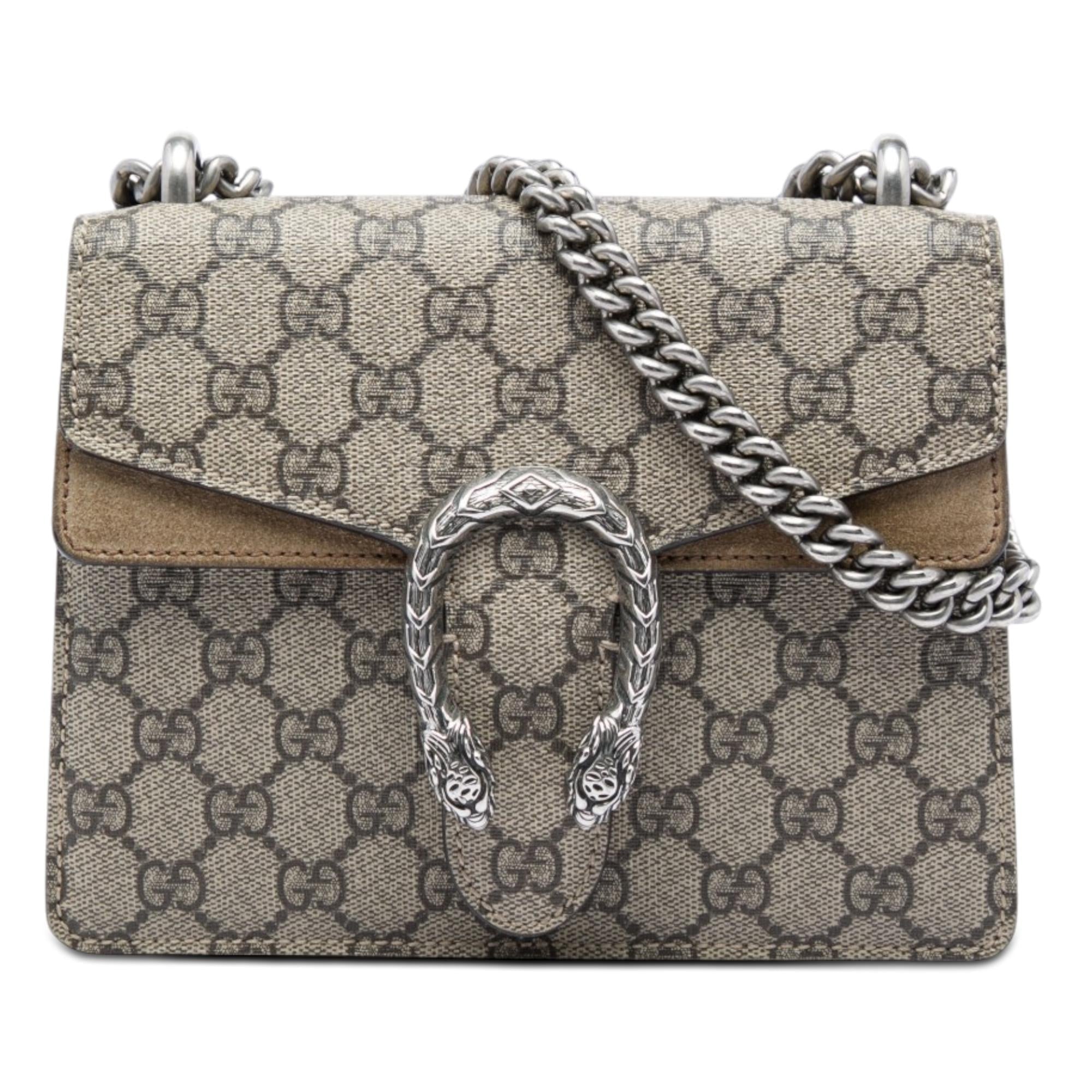 Gucci Small GG Supreme Dionysus Crossbody